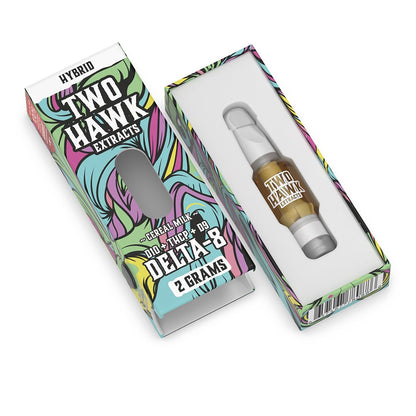  Cereal Milk (hybrid) - D8+THCp+D10+D9 - 2 GRAM - Cartridge - Two Hawk Extracts