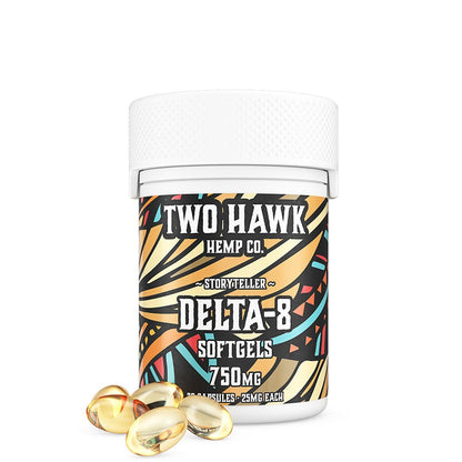 Two Hawk - Delta-8 Softgel Capsules
