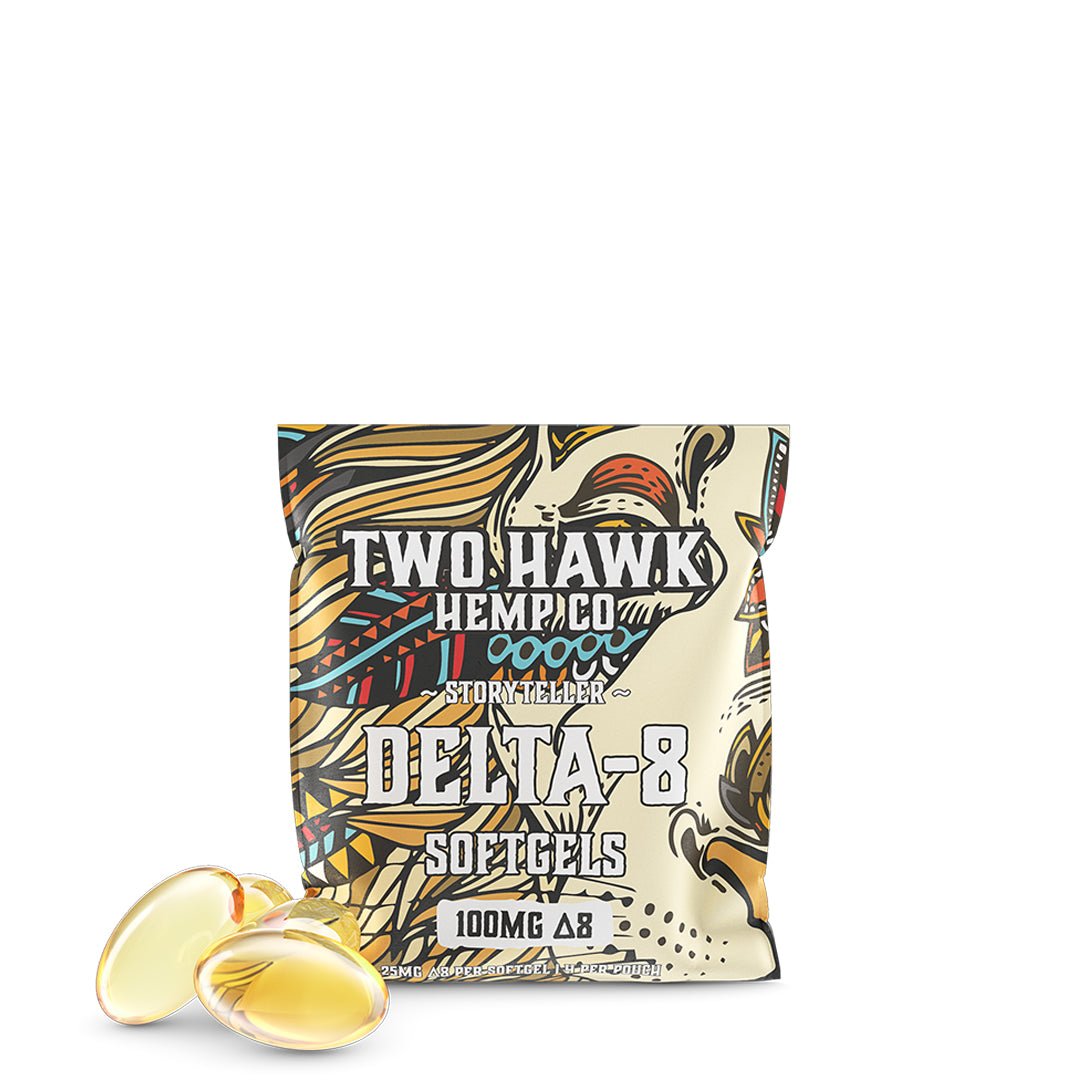 Two Hawk - Delta-8 Softgels - Sample Size