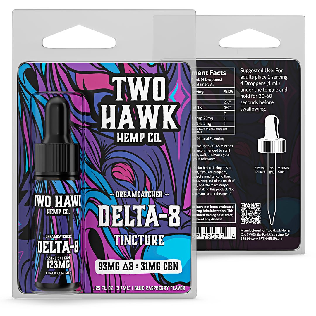 Two Hawk - "Dreamcatcher" - Delta-8 3 : 1 CBN Tincture