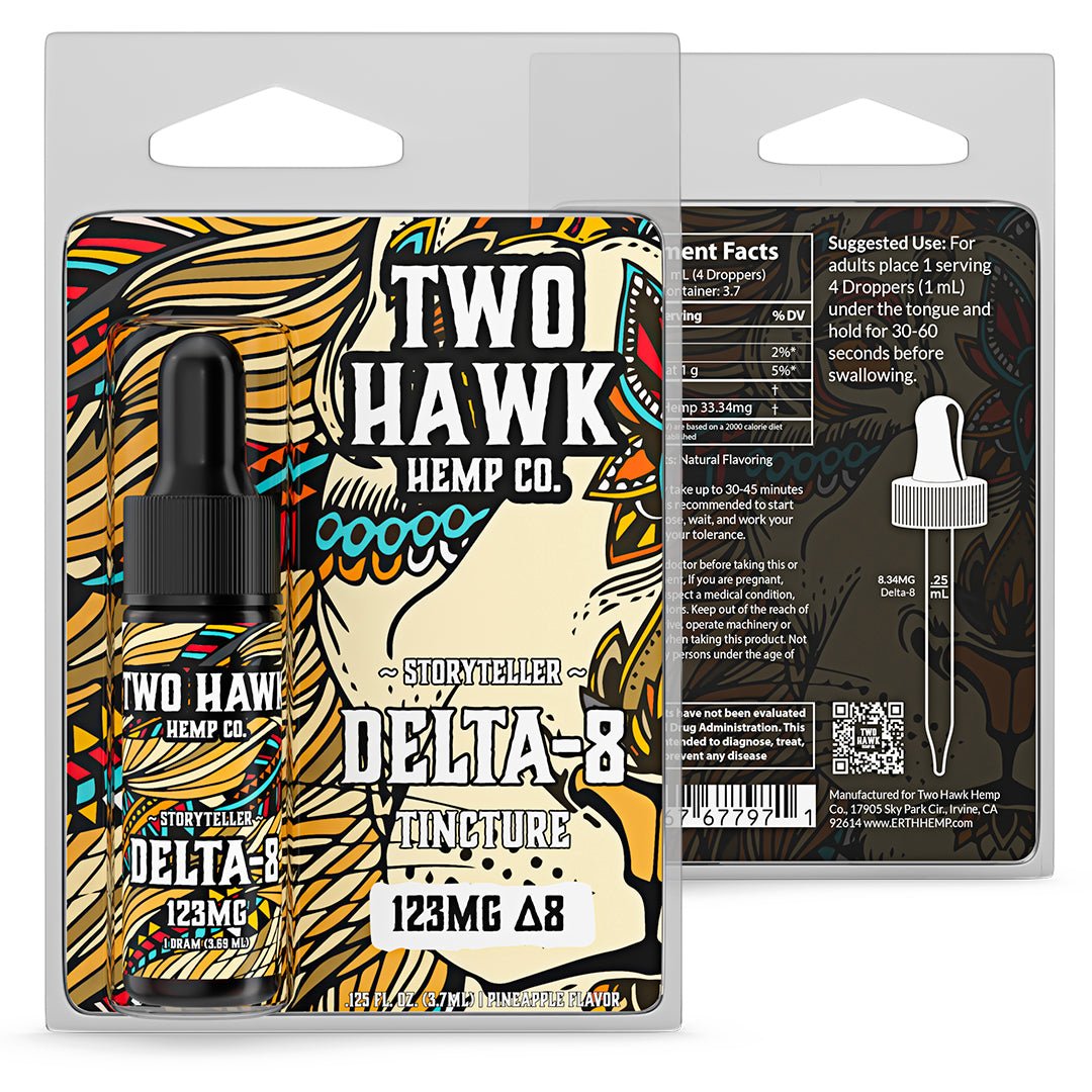 Two Hawk - "Storyteller" - Delta-8 Tincture